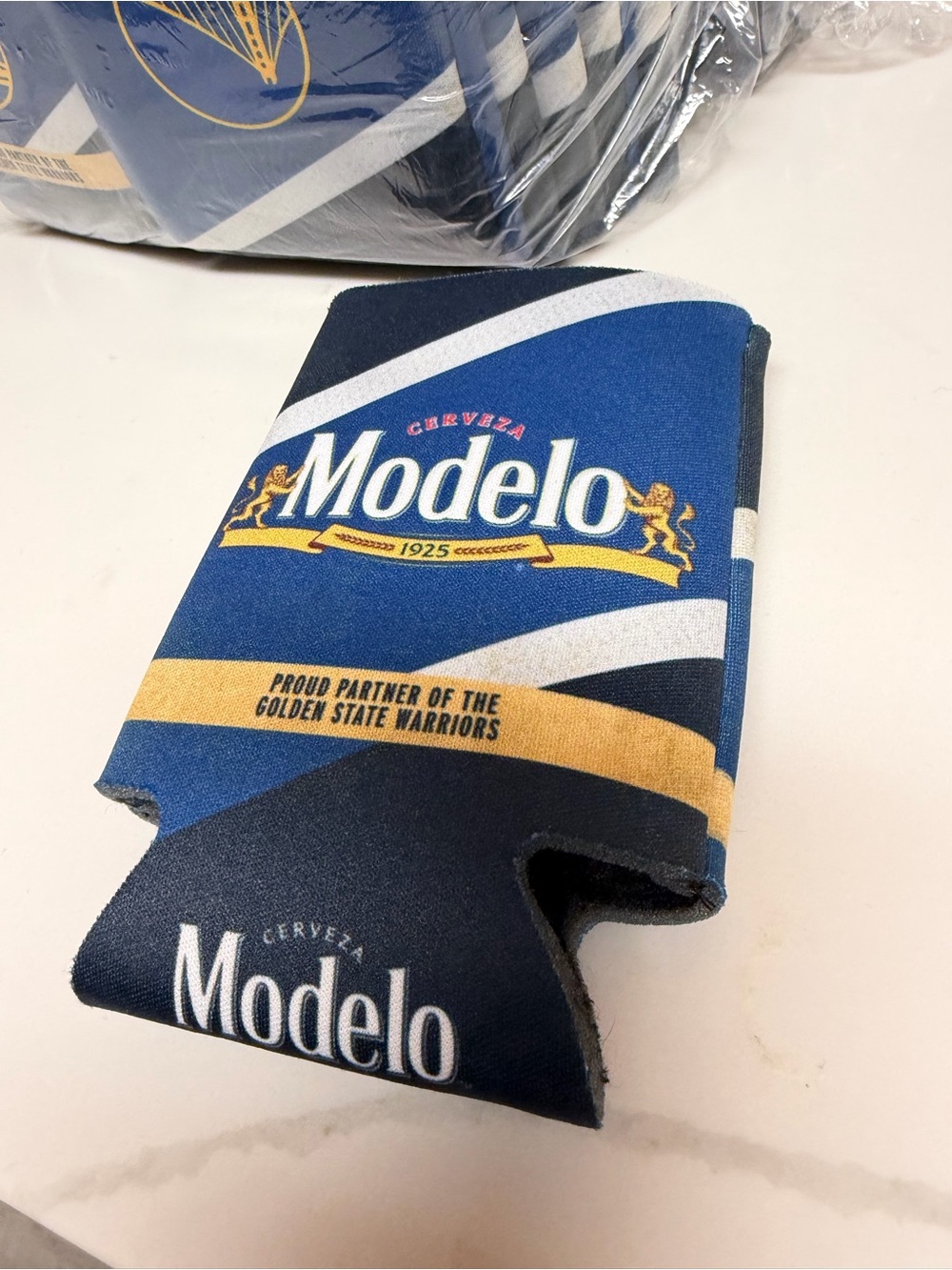 Modelo Cerveza Golden State Warriors Can Koozie - 25pc Pack